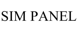 SIM PANEL trademark