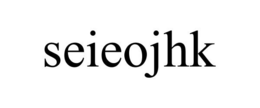 SEIEOJHK trademark