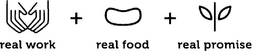 REAL WORK + REAL FOOD + REAL PROMISE trademark