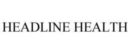 HEADLINE HEALTH trademark