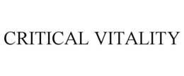 CRITICAL VITALITY trademark
