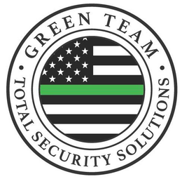 · GREEN TEAM · TOTAL SECURITY SOLUTIONS trademark