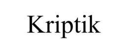 KRIPTIK trademark