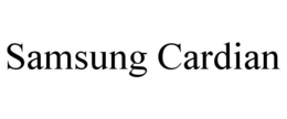 SAMSUNG CARDIAN trademark