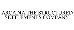 ARCADIA THE STRUCTURED SETTLEMENTS COMPANY trademark