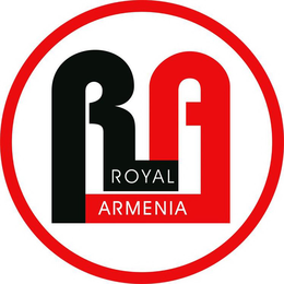 RA ROYAL ARMENIA trademark