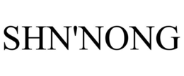 SHN'NONG trademark