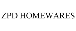 ZPD HOMEWARES trademark