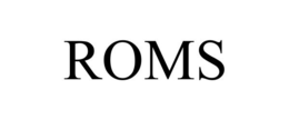 ROMS trademark