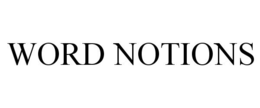 WORD NOTIONS trademark