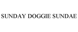 SUNDAY DOGGIE SUNDAE trademark