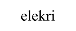 ELEKRI trademark