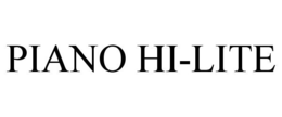PIANO HI-LITE trademark