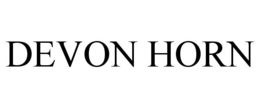 DEVON HORN trademark