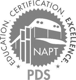EDUCATION· CERTIFICATION ·EXCELLENCE·NAPT PDS trademark