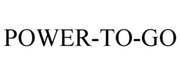 POWER-TO-GO trademark