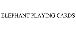ELEPHANT PLAYING CARDS trademark