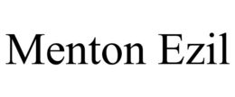 MENTON EZIL trademark