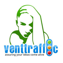 VENTTRAFFIC ASSURING YOUR IDEAS COME ALIVE trademark