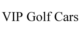 VIP GOLF CARS trademark