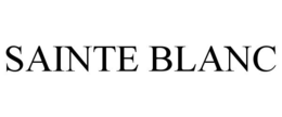 SAINTE BLANC trademark