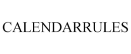 CALENDARRULES trademark