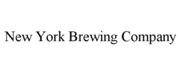 NEW YORK BREWING COMPANY trademark