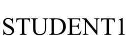 STUDENT1 trademark