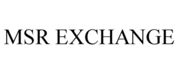 MSR EXCHANGE trademark