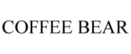 COFFEE BEAR trademark