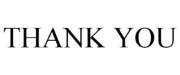 THANK YOU trademark