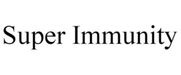 SUPER IMMUNITY trademark