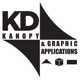KD KANOPY & GRAPHIC APPLICATIONS trademark