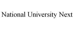 NATIONAL UNIVERSITY NEXT trademark
