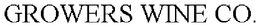 GROWERS WINE CO. trademark