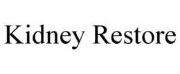KIDNEY RESTORE trademark
