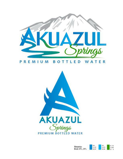 AKUAZUL SPRINGS PREMIUM BOTTLED WATER trademark
