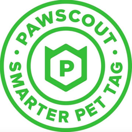 · PAWSCOUT · SMARTER PET TAG P trademark