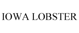 IOWA LOBSTER trademark