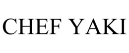 CHEF YAKI trademark