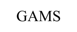 GAMS trademark