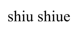 SHIU SHIUE trademark
