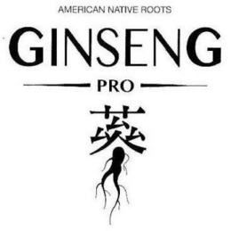 AMERICAN NATIVE ROOTS GINSENG PRO trademark