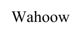 WAHOOW trademark