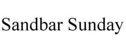 SANDBAR SUNDAY trademark