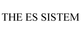 THE ES SISTEM trademark