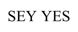 SEY YES trademark