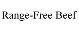 RANGE-FREE BEEF trademark