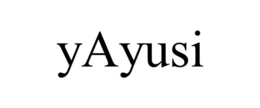 YAYUSI trademark