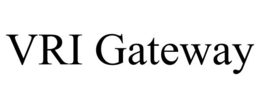 VRI GATEWAY trademark